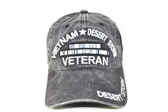 PGMI-220 VIETNAM-DESERT STORM VET - BLACK